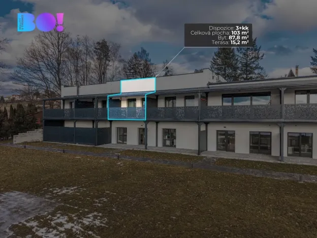 Prodej apartmánu, Soběšovice, 103 m2