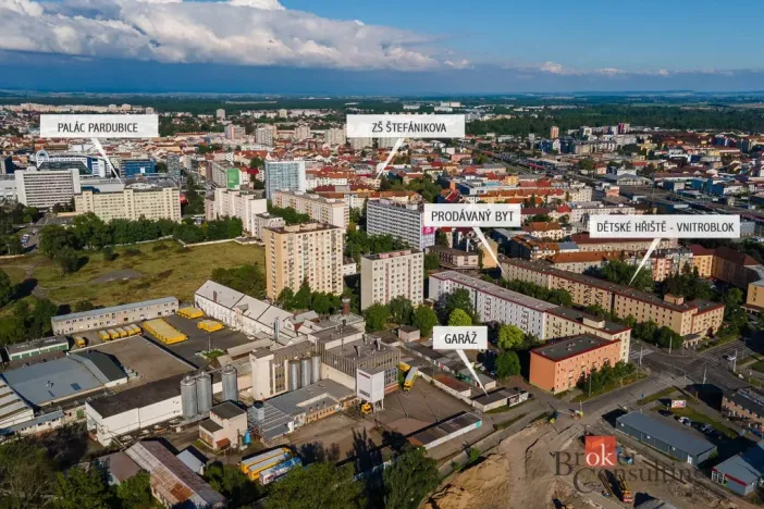 Prodej bytu 3+1, Pardubice - Zelené Předměstí, Palackého třída, 79 m2