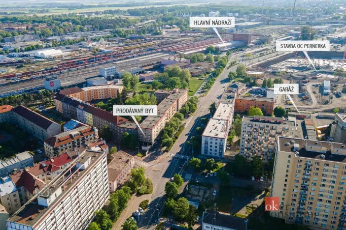 Prodej bytu 3+1, Pardubice - Zelené Předměstí, Palackého třída, 79 m2