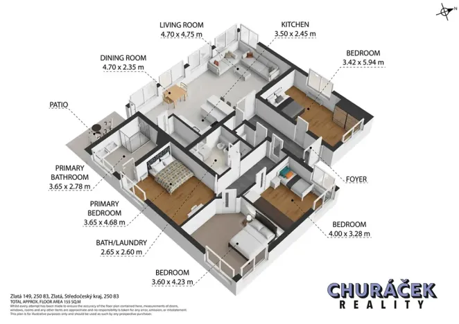 Prodej rodinného domu, Zlatá, 155 m2