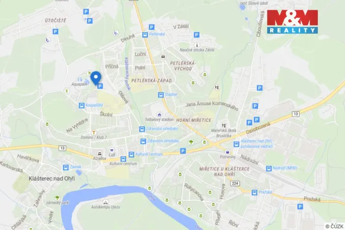 Prodej bytu 3+1, Klášterec nad Ohří, Topolová, 69 m2