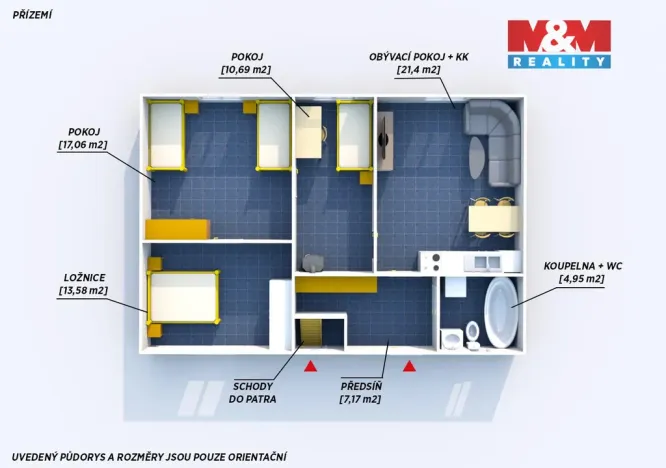 Prodej rodinného domu, Radnice, Pražská, 75 m2