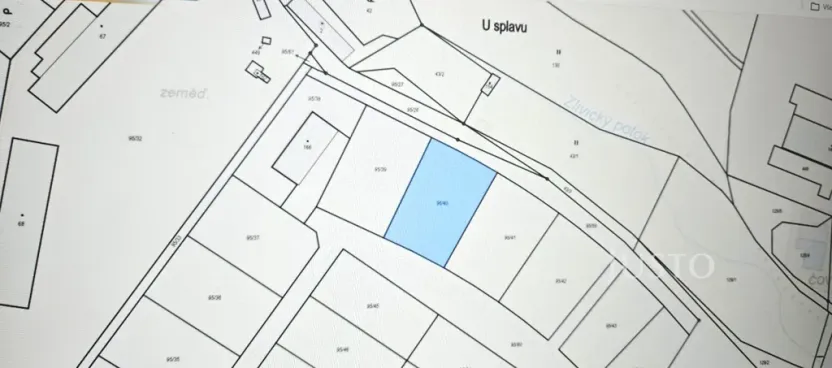Prodej pozemku pro bydlení, Čížová - Zlivice, 1280 m2