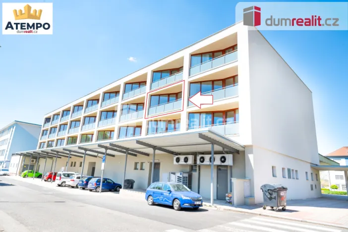 Pronájem bytu 2+kk, Sezimovo Ústí, náměstí Tomáše Bati, 52 m2
