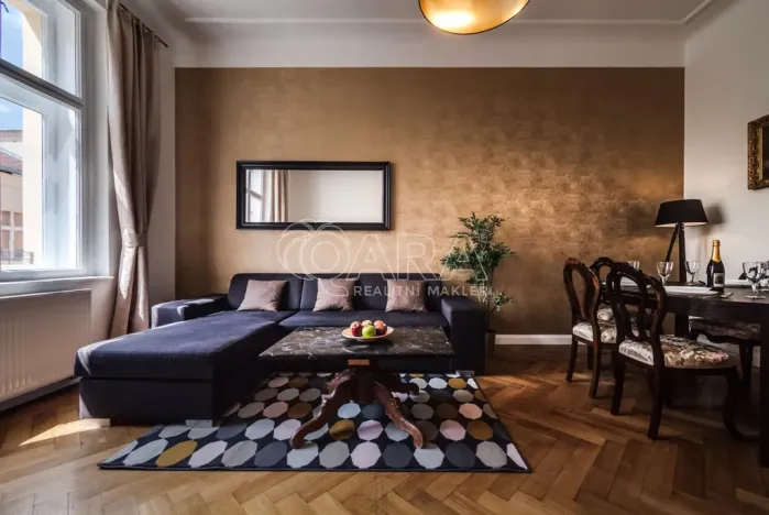 Pronájem bytu 4+1, Praha - Nové Město, Mikulandská, 84 m2