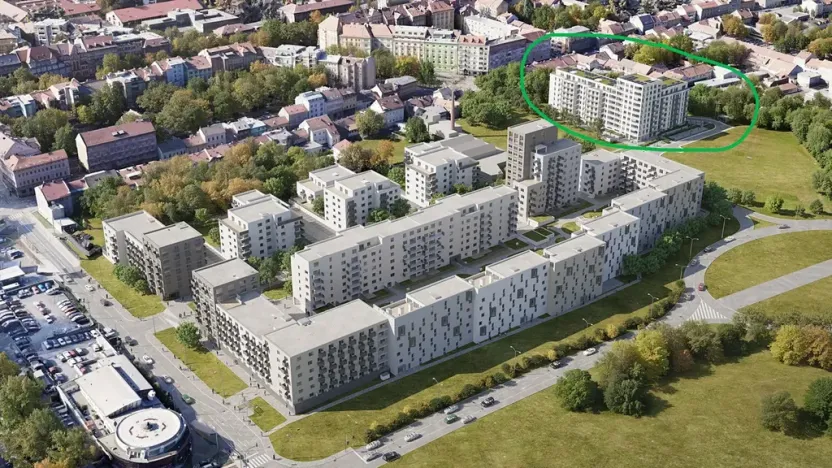 Prodej bytu 1+kk, Brno, Střední, 45 m2