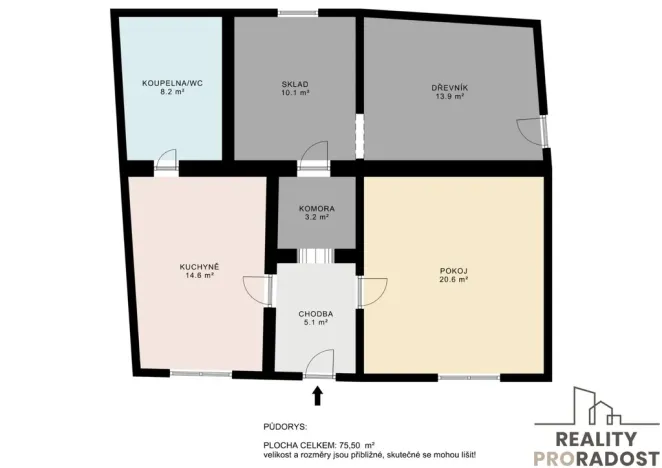Prodej rodinného domu, Letovice, Nové město, 75 m2