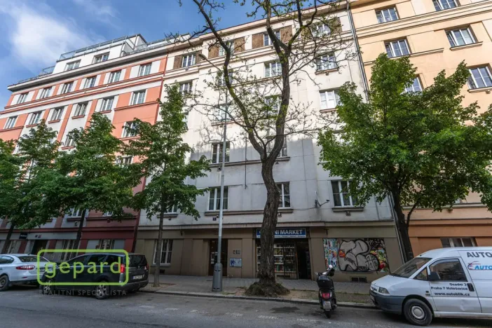 Prodej bytu 1+1, Praha - Holešovice, Osadní, 49 m2