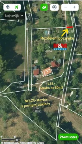 Prodej pozemku pro bydlení, Velké Meziříčí, 1991 m2