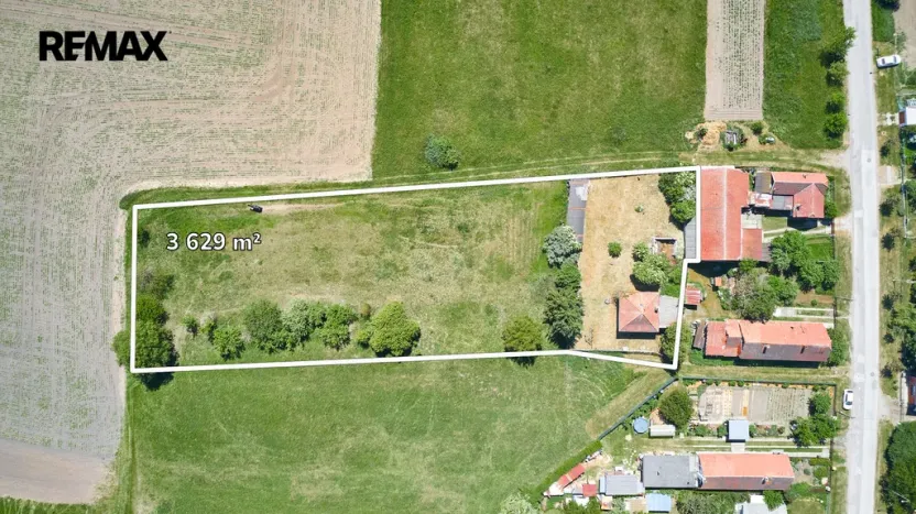 Prodej pozemku pro bydlení, Hlušice - Hlušičky, 3629 m2