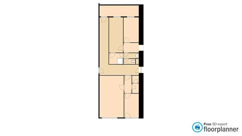 Pronájem kanceláře, Praha - Stodůlky, Husníkova, 80 m2