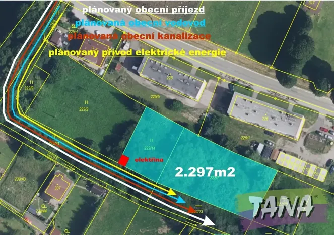 Prodej pozemku pro bydlení, Mladějov, 2297 m2