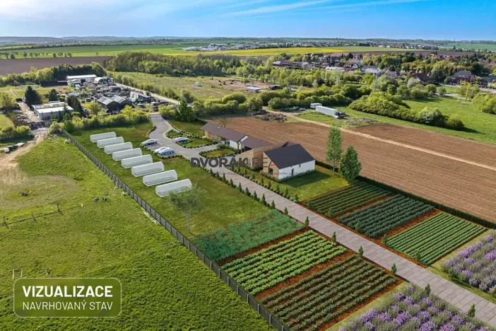 Prodej komerčního pozemku, Ořech, Kopaninská, 571 m2