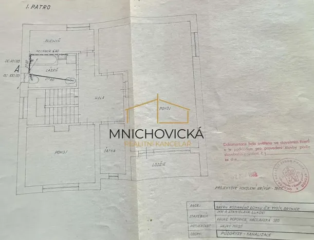 Prodej rodinného domu, Velké Popovice, Na Dlaskově, 180 m2