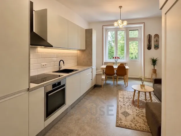 Prodej bytu 2+kk, Praha - Vršovice, Sportovní, 44 m2