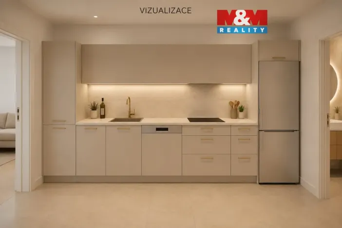 Prodej bytu 3+kk, Praha - Hlubočepy, Pod třešněmi, 52 m2