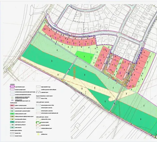 Prodej pozemku pro bydlení, Hrušovany u Brna, Pod Střediskem, 611 m2