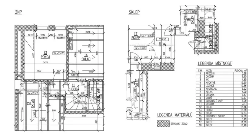 Prodej rodinného domu, Boskovice, Sokolská, 77 m2