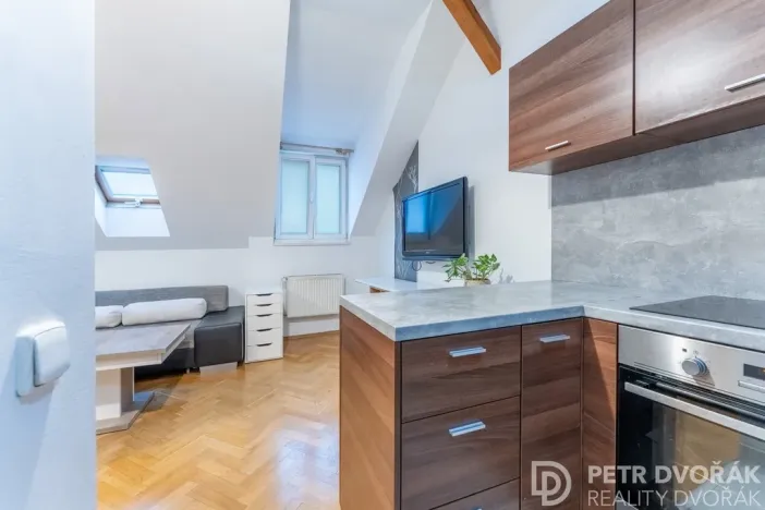 Prodej bytu 2+kk, Praha - Žižkov, Orebitská, 35 m2