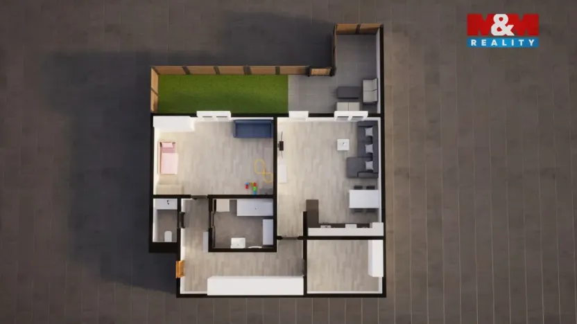 Prodej bytu 2+kk, Mladá Boleslav - Michalovice, 81 m2