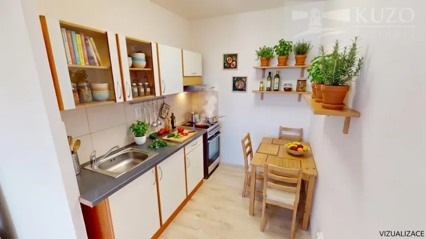 Pronájem bytu 2+kk, Příbram, Šachetní, 43 m2