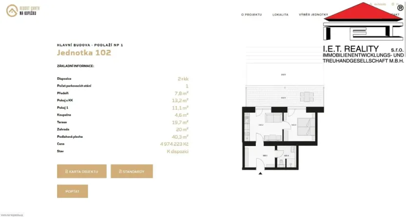Prodej apartmánu, Loučná nad Desnou - Rejhotice, 28 m2