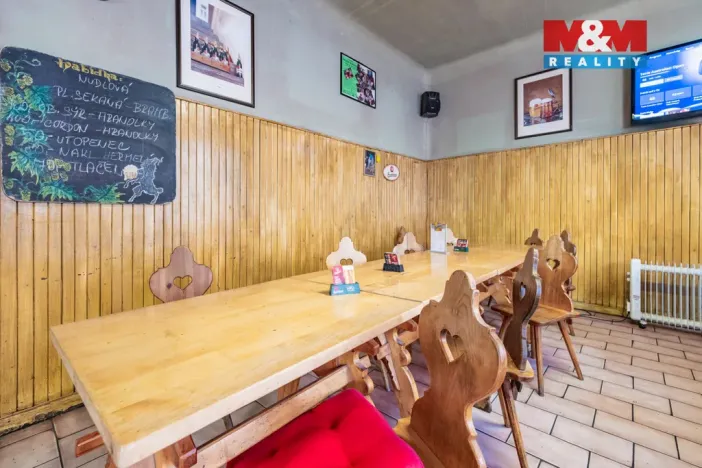 Prodej restaurace, Chomutov, Husova, 308 m2