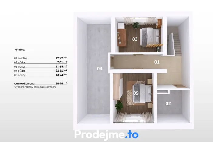 Prodej rodinného domu, Jiřice u Miroslavi, 112 m2