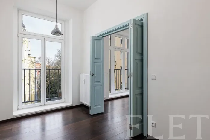 Pronájem bytu 2+kk, Praha - Žižkov, Kubelíkova, 43 m2