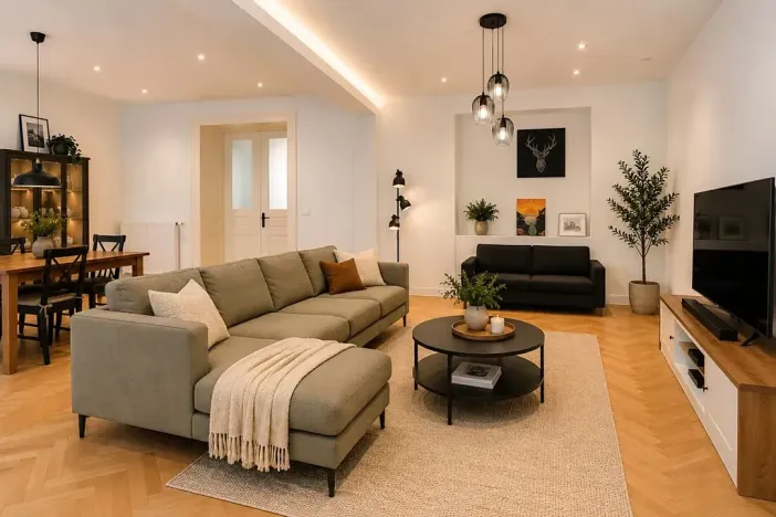 Pronájem bytu 2+kk, Praha - Karlín, Vítkova, 82 m2