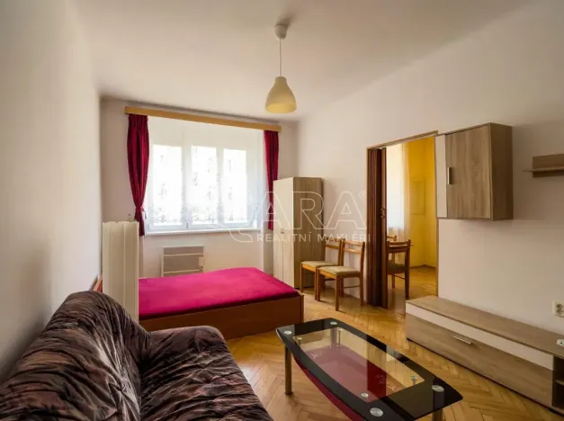 Pronájem bytu 1+1, Praha - Vršovice, Minská, 41 m2