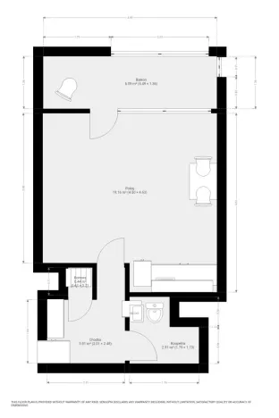 Pronájem bytu 1+kk, Brno, Moldavská, 30 m2