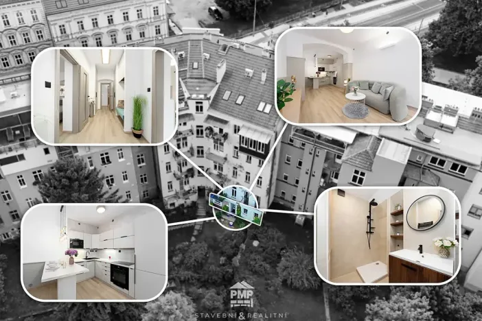 Prodej bytu 2+kk, Brno, Údolní, 54 m2