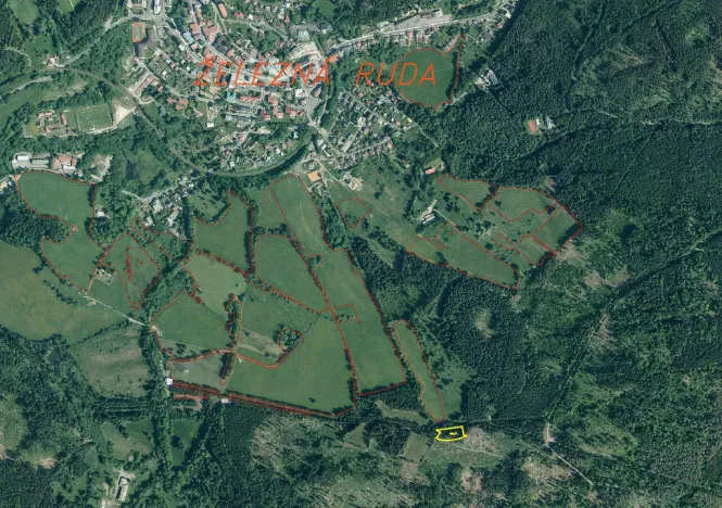 Prodej pozemku, Železná Ruda, 3072 m2
