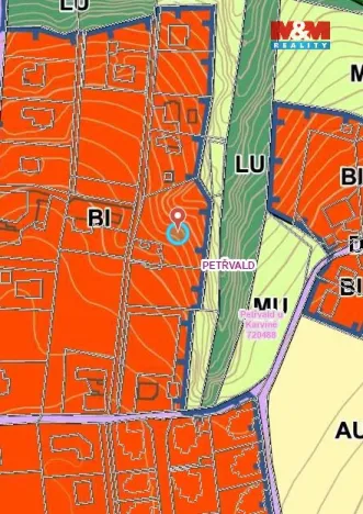 Prodej pozemku pro bydlení, Petřvald, 3300 m2