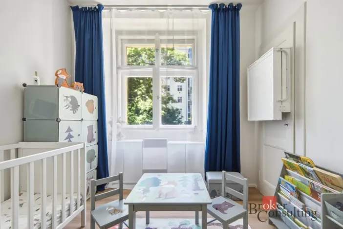 Prodej bytu 1+kk, Praha - Vinohrady, náměstí Jiřího z Lobkovic, 44 m2