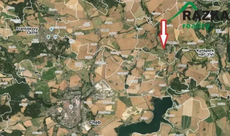 Prodej pozemku pro bydlení, Nebanice, 1661 m2