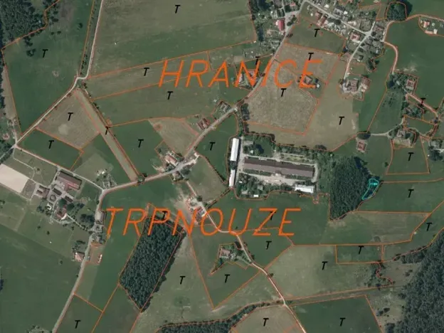 Dražba louky, Hranice, 1061 m2