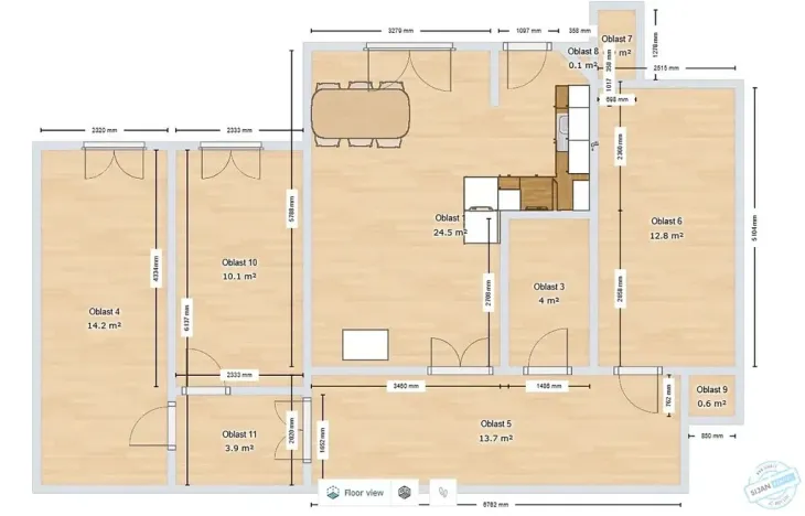 Pronájem bytu 4+1, Opava, Zacpalova, 92 m2