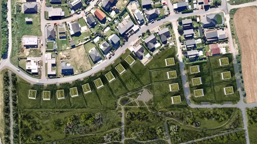 Prodej pozemku pro bydlení, Hrušovany u Brna, Pod Střediskem, 896 m2