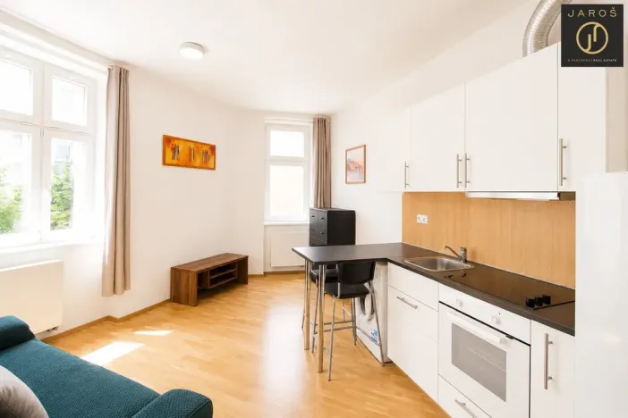 Pronájem bytu 1+kk, Praha - Libeň, Lihovarská, 25 m2