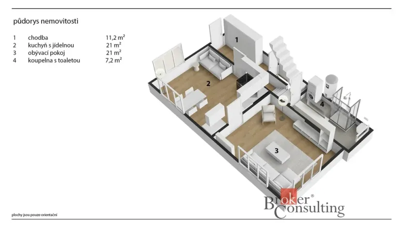 Prodej rodinného domu, Horní Bradlo - Dolní Bradlo, 120 m2