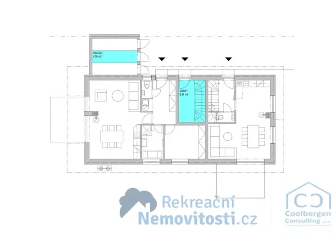 Prodej bytu 3+kk, Nová Pec, 76 m2