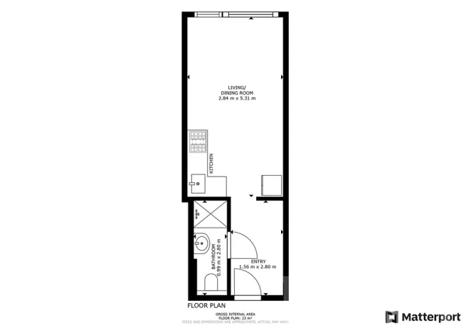 Pronájem bytu 1+kk, Praha - Chodov, Čenětická, 25 m2