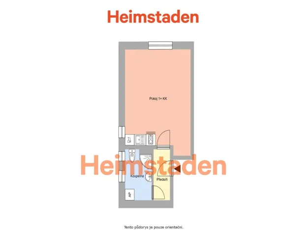 Pronájem bytu 1+kk, Havířov - Šumbark, U Nádraží, 29 m2