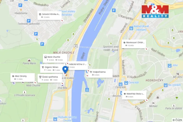 Prodej činžovního domu, Praha - Malá Chuchle, Zbraslavská, 560 m2