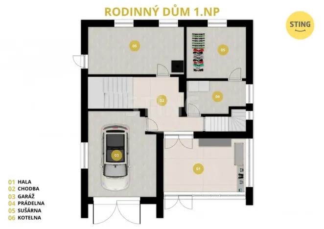 Prodej rodinného domu, Nová Paka, Husitská, 220 m2