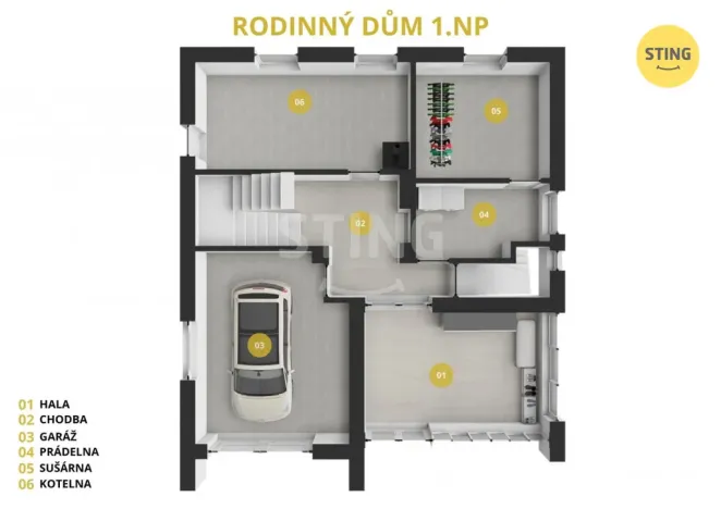 Prodej rodinného domu, Nová Paka, Husitská, 220 m2