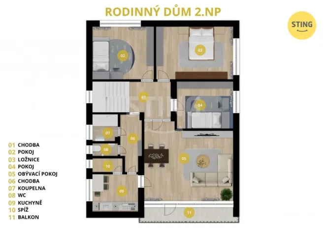 Prodej rodinného domu, Nová Paka, Husitská, 220 m2