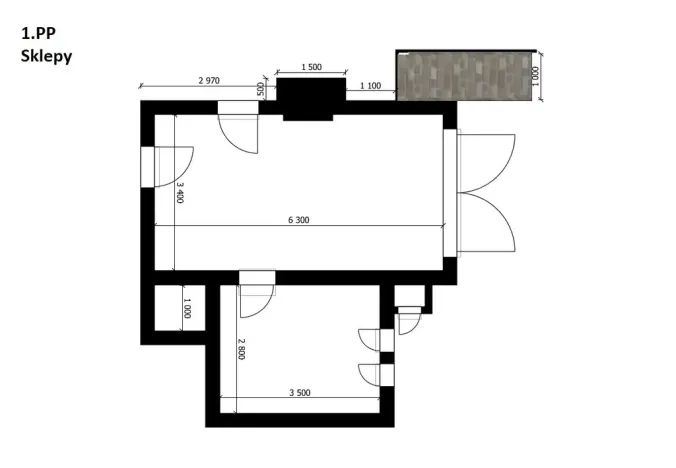 Prodej chaty, Mníšek pod Brdy, 81 m2